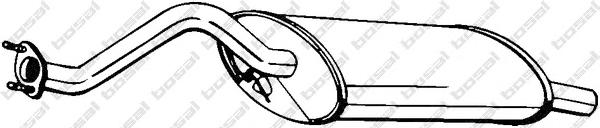 Глушитель BOSAL