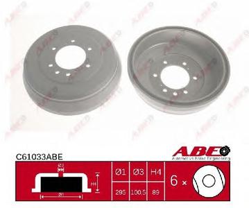 Тормозной барабан ABE C61033ABE