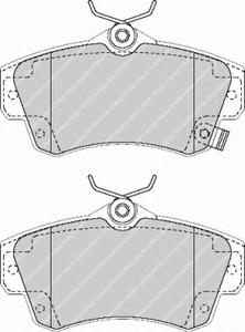 Комплект тормозных колодок, дисковый тормоз FERODO FDB1442