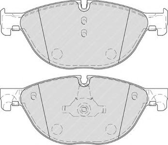 Комплект тормозных колодок, дисковый тормоз FERODO FDB4285