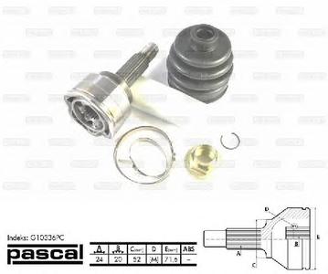 ШРУС PASCAL G10336PC