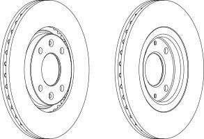 Тормозной диск FERODO