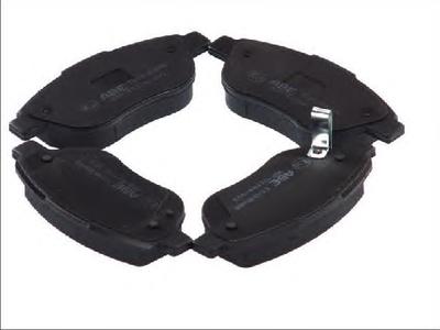 Комплект тормозных колодок, дисковый тормоз ABE C1X035ABE