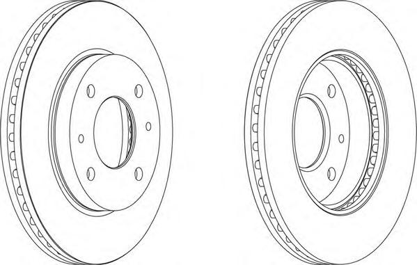 Тормозной диск FERODO