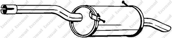 Глушитель BOSAL