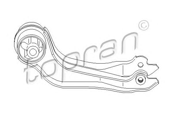 Подвеска, ступенчатая коробка передач TOPRAN