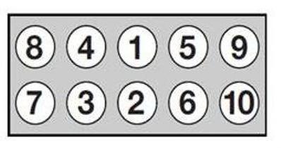 Комплект болтов головки цилидра PAYEN