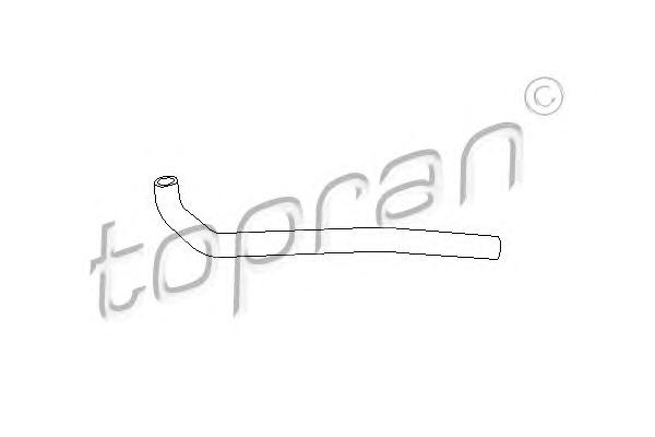 Патрубок системы охлаждения TOPRAN