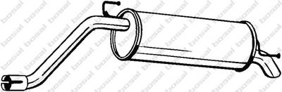 Глушитель BOSAL 148-139