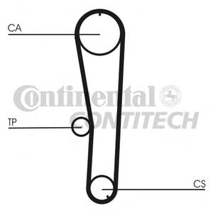 Ремень ГРМ CONTITECH CT 1072