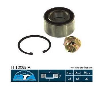Подшипник ступицы BTA H1F008BTA