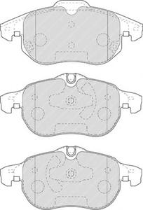 Комплект тормозных колодок, дисковый тормоз FERODO FDB4188