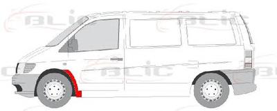 Крыло BLIC 6504-03-3541331P