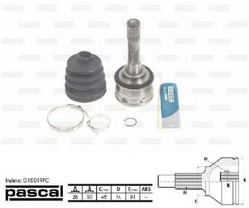 ШРУС PASCAL G18019PC