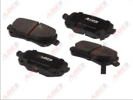 Комплект тормозных колодок, дисковый тормоз ABE