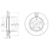 Тормозной диск DELPHI BG3715