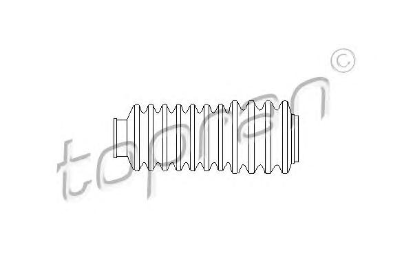 Пыльник рулевой рейки TOPRAN