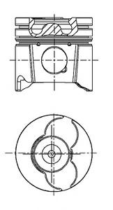 Поршень NURAL 8711470040