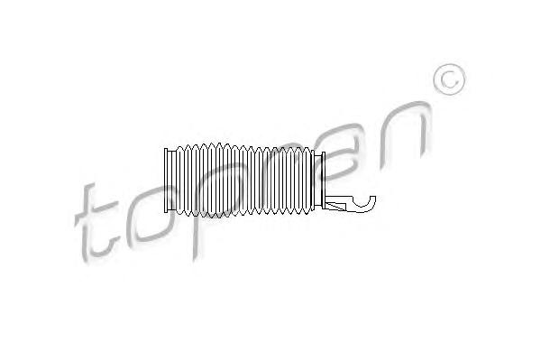 Пыльник рулевой рейки TOPRAN