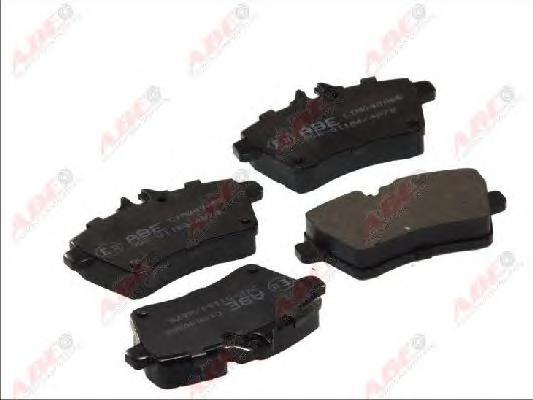 Комплект тормозных колодок, дисковый тормоз ABE