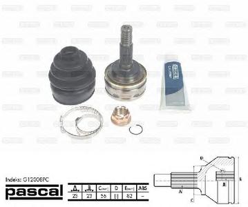 ШРУС PASCAL G12008PC