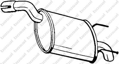 Глушитель BOSAL 185-677