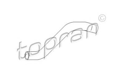 Патрубок системы охлаждения TOPRAN 110 665