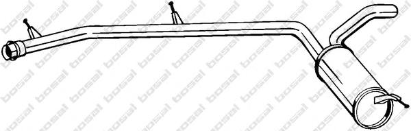 Глушитель выхлопных газов конечный BOSAL