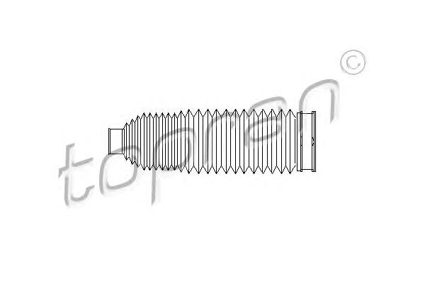 Пыльник рулевой рейки TOPRAN