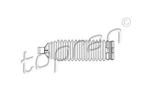 Пыльник рулевой рейки TOPRAN