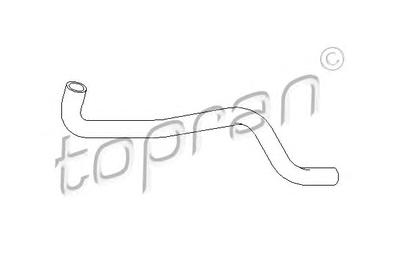 Патрубок системы охлаждения TOPRAN 108 310