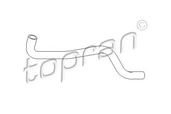 Патрубок системы охлаждения TOPRAN