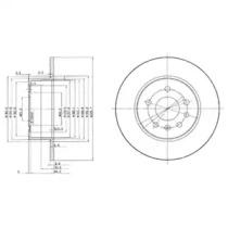 Тормозной диск DELPHI BG3274