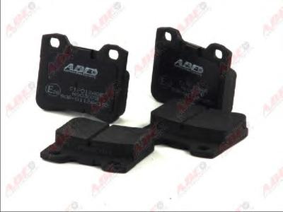 Комплект тормозных колодок, дисковый тормоз ABE C1P012ABE