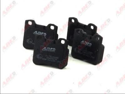 Комплект тормозных колодок, дисковый тормоз ABE