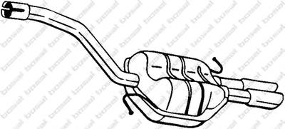 Глушитель BOSAL 233-165