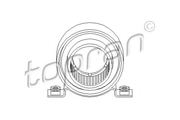Подвеска, карданный вал TOPRAN