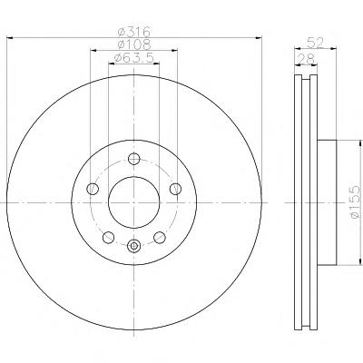 Тормозной диск TEXTAR