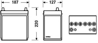 Аккумулятор EXIDE EB357