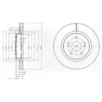 Тормозной диск DELPHI BG4131