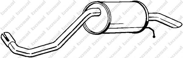 Глушитель BOSAL