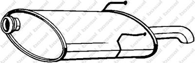 Глушитель BOSAL 190-361