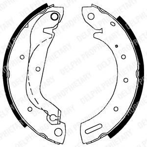 Комплект тормозных колодок DELPHI
