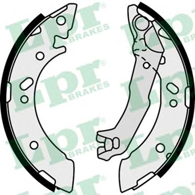 Комплект тормозных колодок LPR