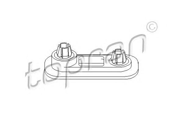 Кронштейн, буфер TOPRAN