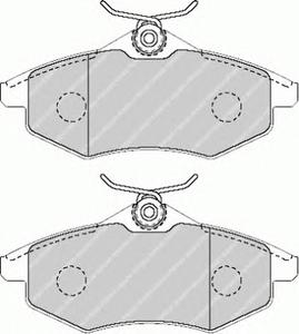 Комплект тормозных колодок, дисковый тормоз FERODO FDB1542