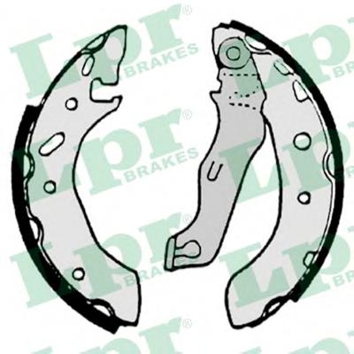 Комплект тормозных колодок LPR