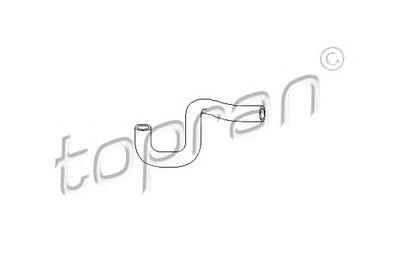 Патрубок системы охлаждения TOPRAN 205 722
