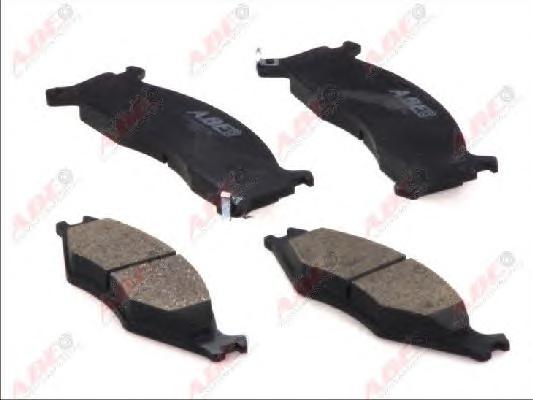 Комплект тормозных колодок, дисковый тормоз ABE