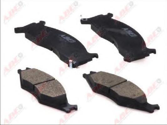 Комплект тормозных колодок, дисковый тормоз ABE